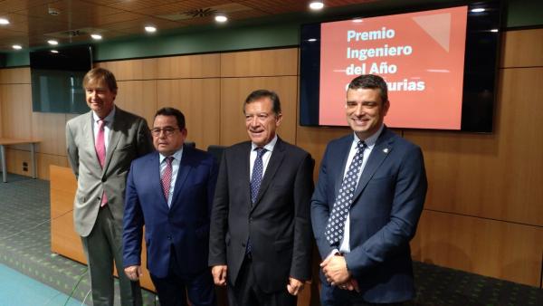 Lucía García Linares y Fernando Alonso Cuervo, galardonados con el premio 'Ingeniero del Año 2019 en Asturias' 2