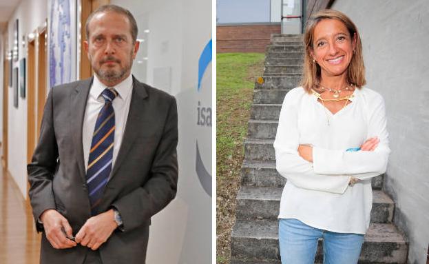 Fernando Alonso Cuervo y Lucía García Linares, ingenieros del año en Asturias 1