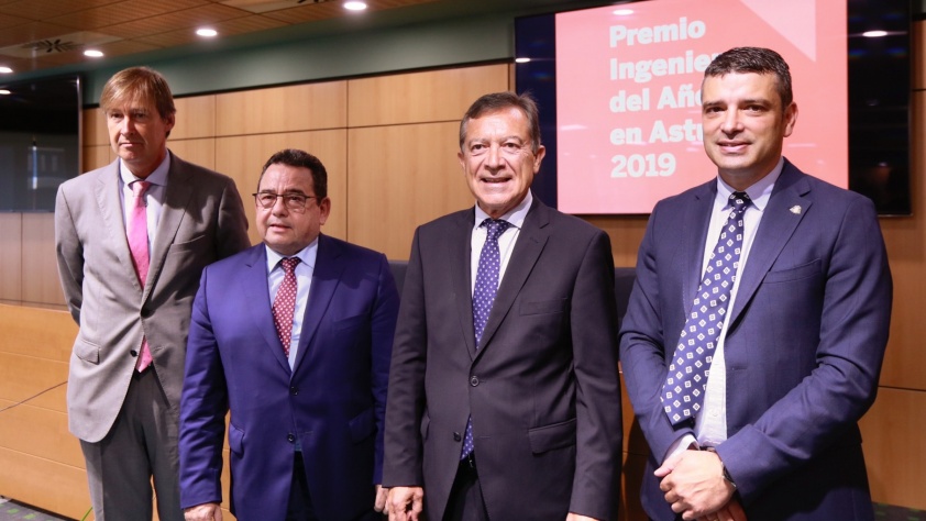 Lucía García Linares y Fernando Alonso Cuervo, galardonados con el Premio Ingeniero del Año en Asturias 2019 2